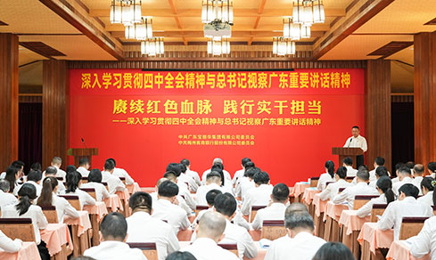 “賡續紅色血脈 踐行實干擔當” <br>深入學習貫徹四中全會精神與總書記視察廣東重要講話精神